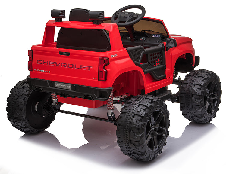 Magic Cars Chevy Silverado Monster Pickup Truck Ride On Toy Truck For Children Wireless Parental Control