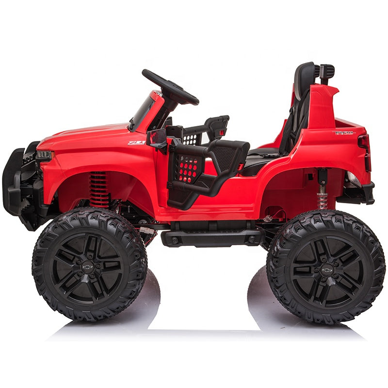 Magic Cars Chevy Silverado Monster Pickup Truck Ride On Toy Truck For Children Wireless Parental Control