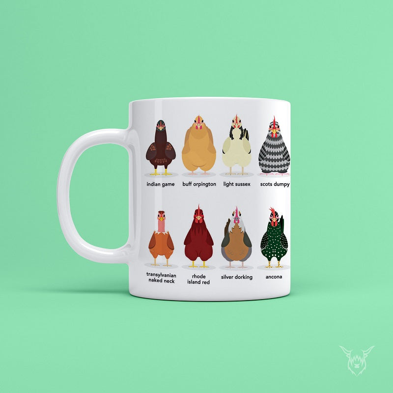 Chicken Breeds Mug