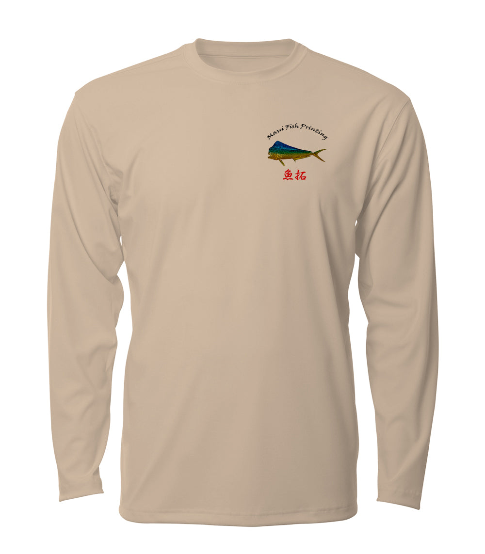 Florida Hogfish - chillBRO® by Denali Mens Long Sleeve Sun Protective Shirt