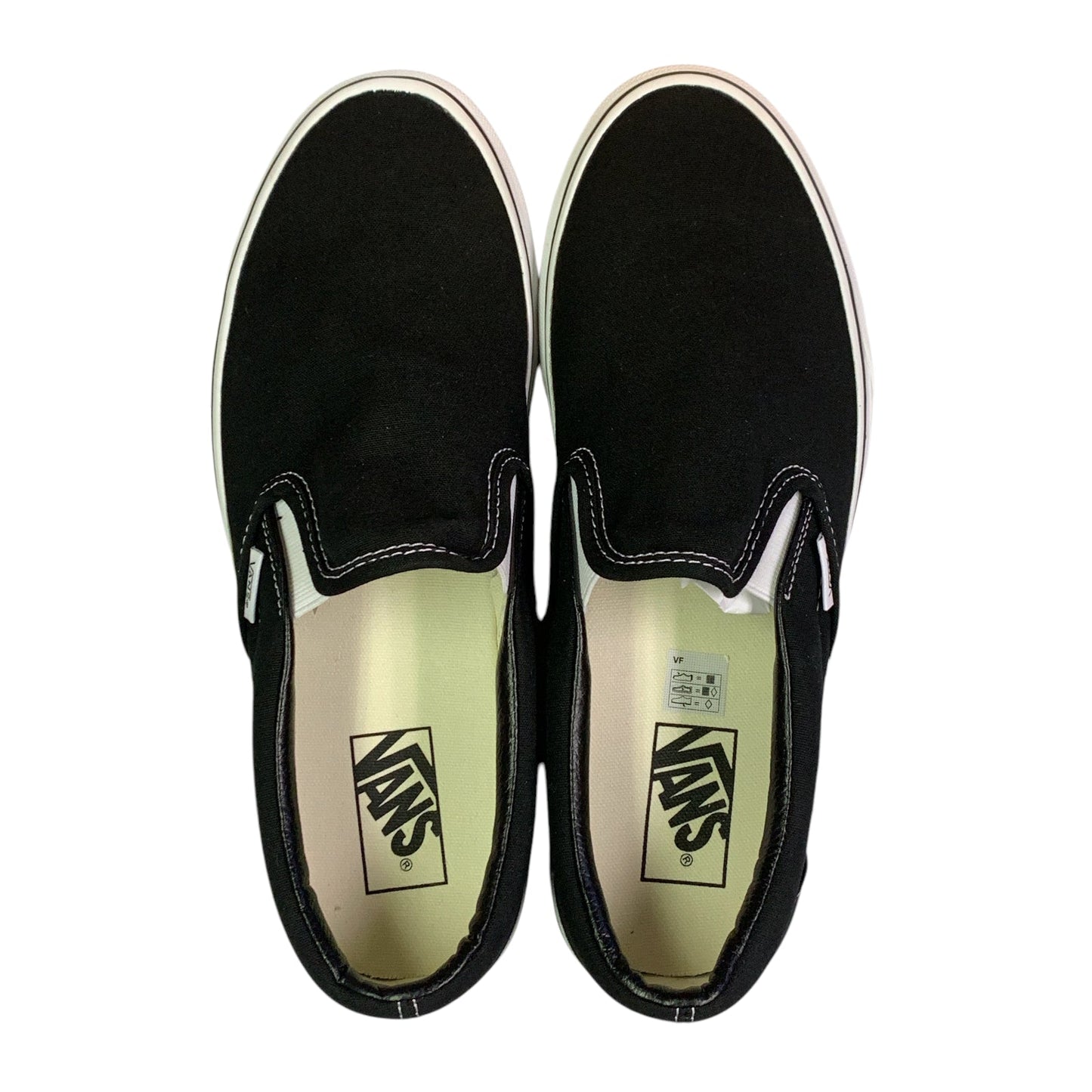 Vans Classic Unisex Slip-On Canvas Skateboarding Shoe, Rubber Waffle Outsole