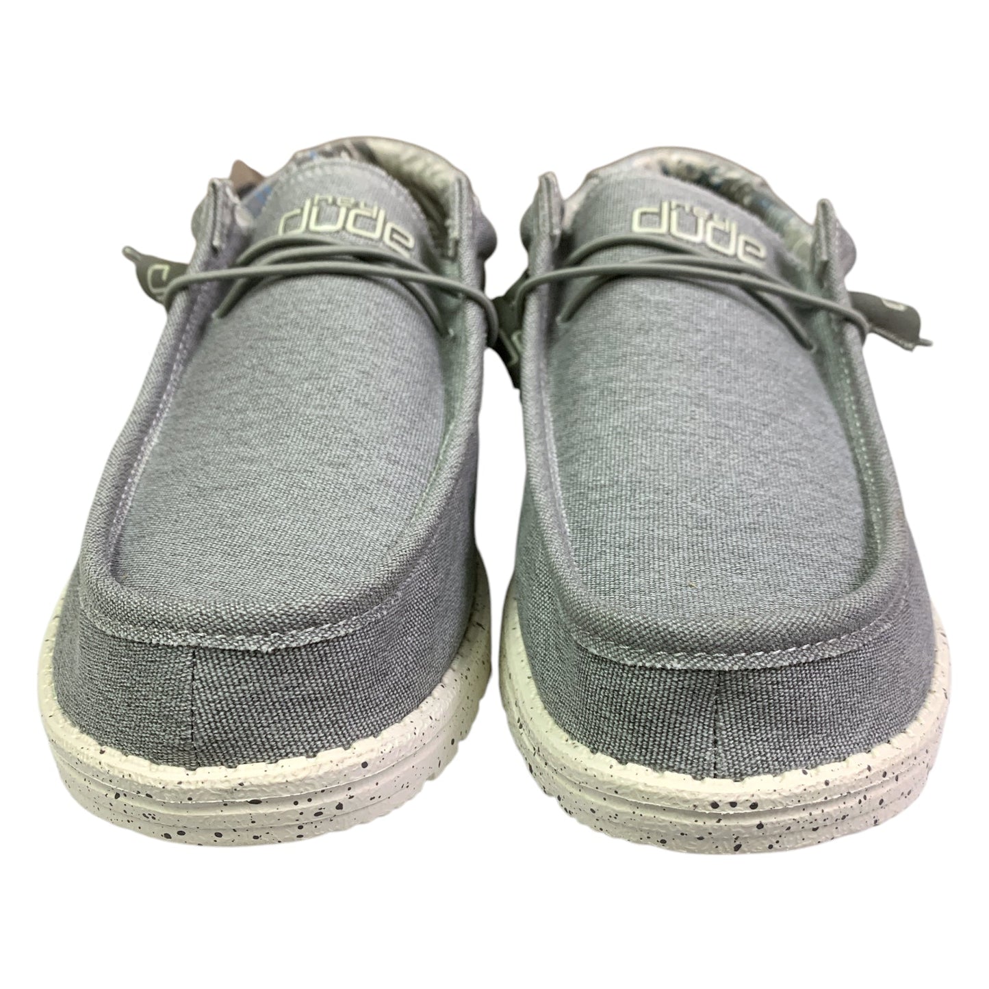 Hey Dude Men's Wally Stretch, Canvas Lightweight Moc-Toe Slip-Ons