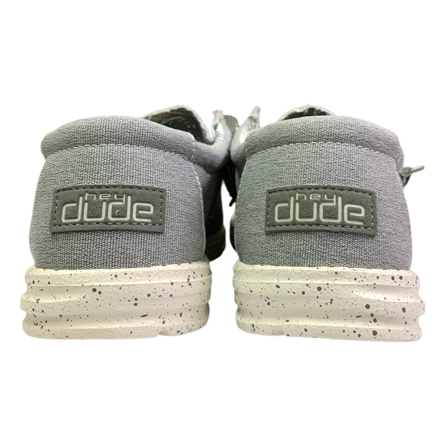 Hey Dude Men's Wally Stretch, Canvas Lightweight Moc-Toe Slip-Ons