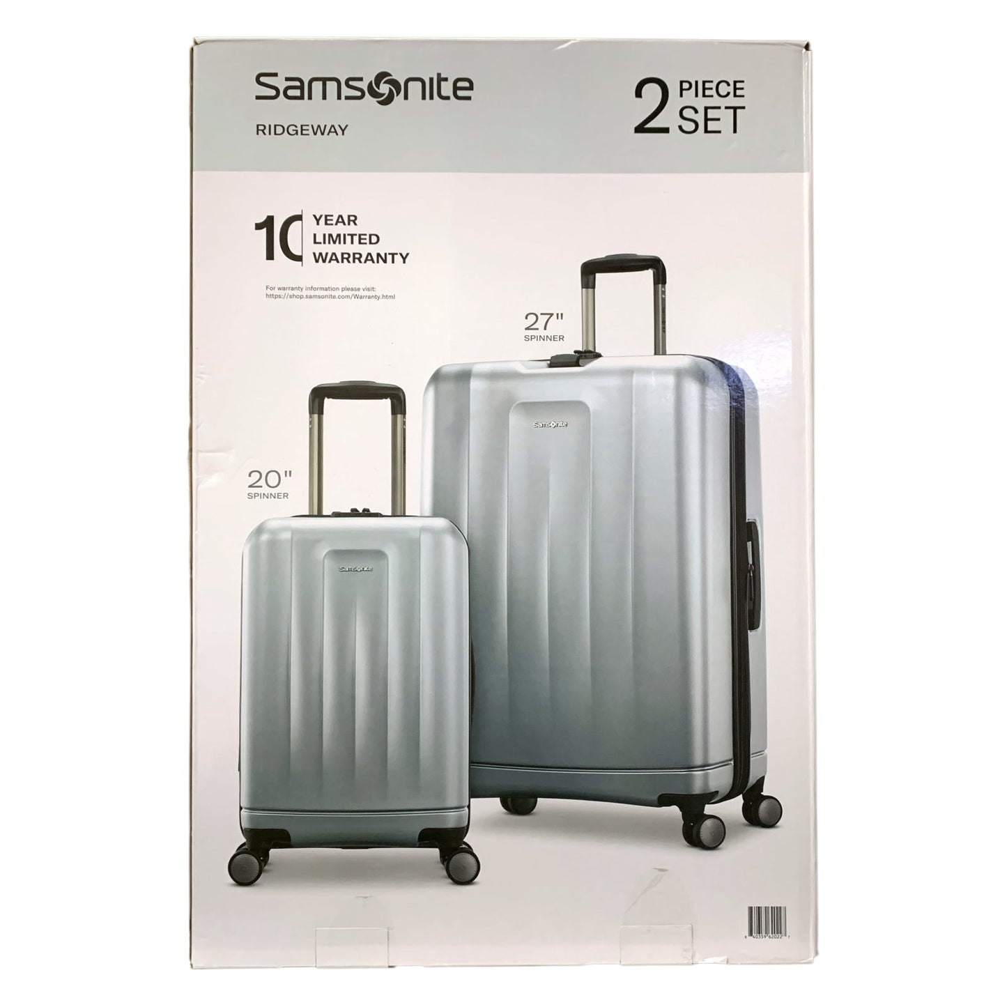 Samsonite Ridgeway Hardside 2-Piece Spinner Luggage Set