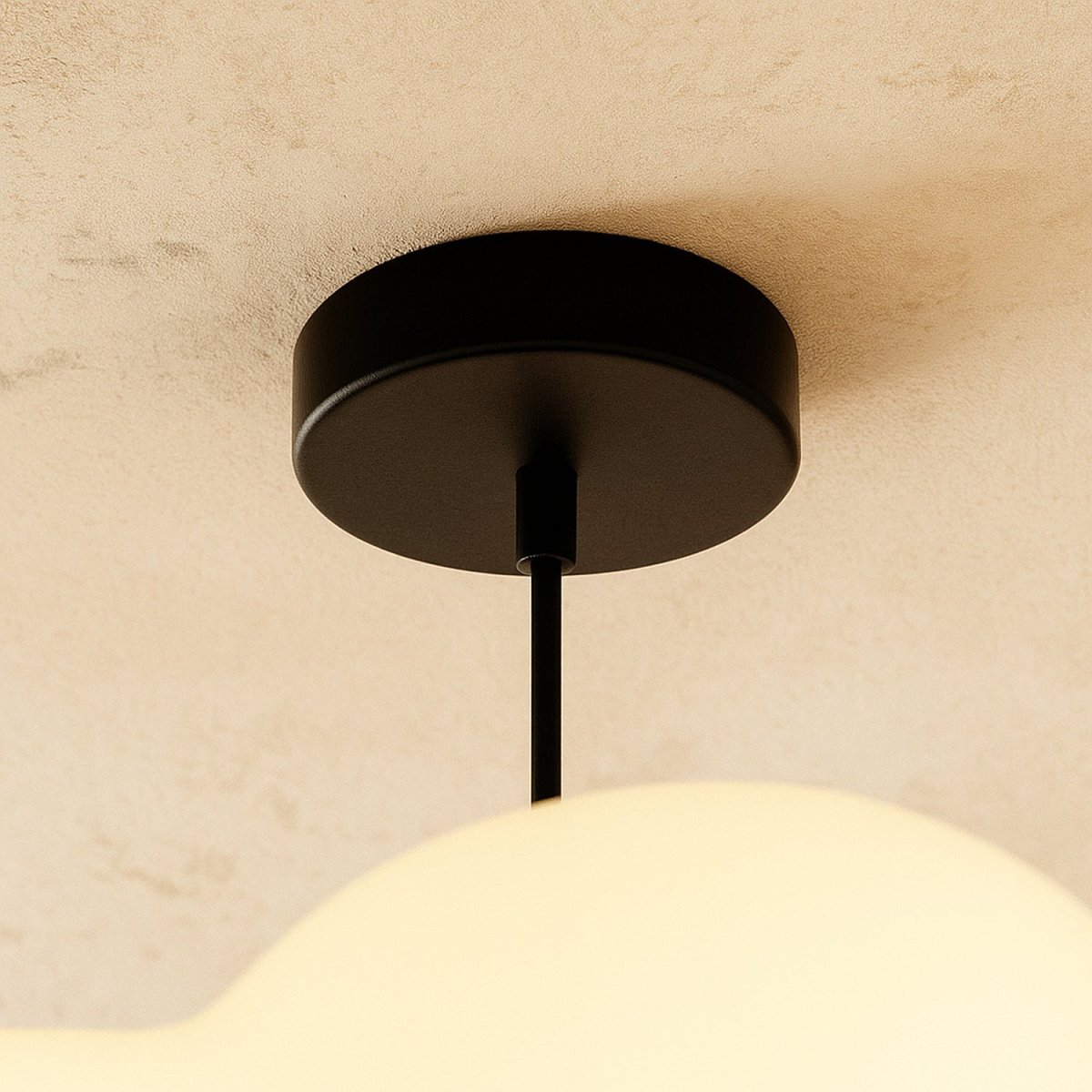 Modern Cloud Pendant Light With Soft Fiber Cotton Shade