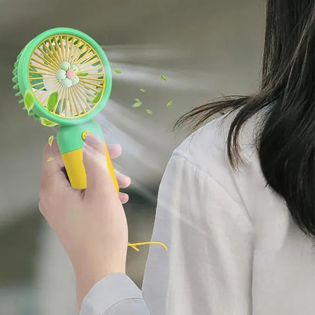Portable Handheld Fan – Ultra Quiet Rechargeable Mini Fan
