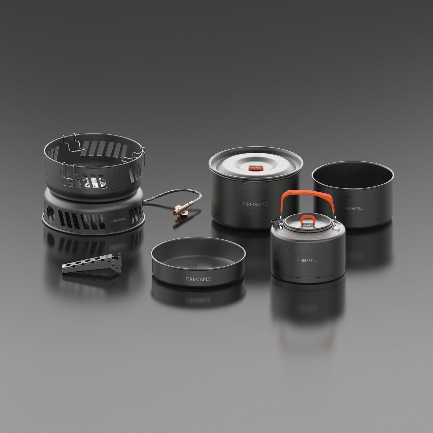 Cooking Kit W/ Gas Burner