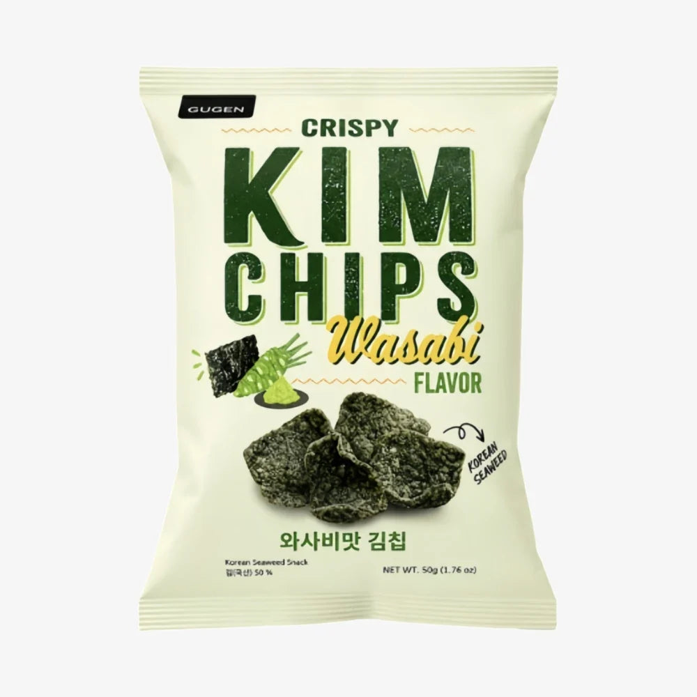 GUGEN Kim Chips Seaweed Snacks Wasabi 50g