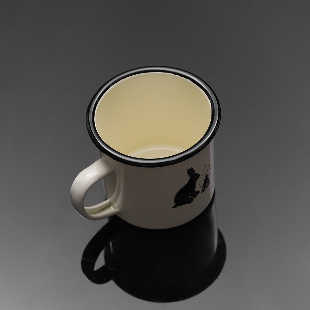 Coral Enamel Mug