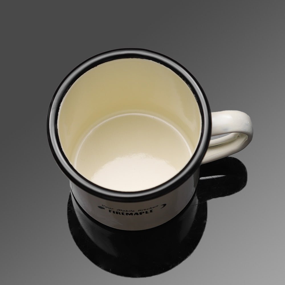 Coral Enamel Mug