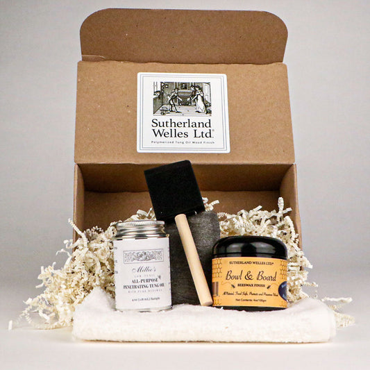 Cutting Board Finishing & Maintenance Kit