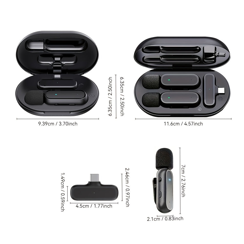 Wireless Lapel Microphone for Smartphones- HMT21LP