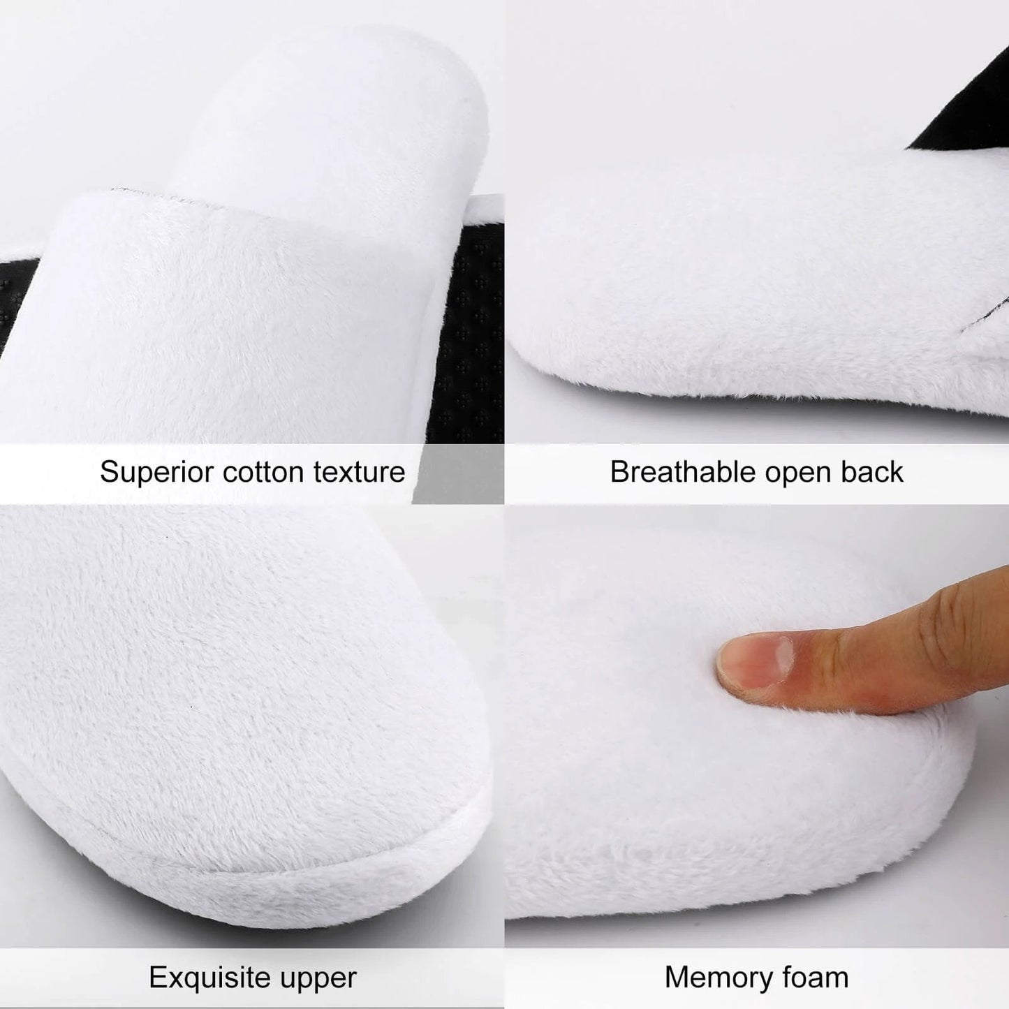 Flannel Men's Cotton Slippers