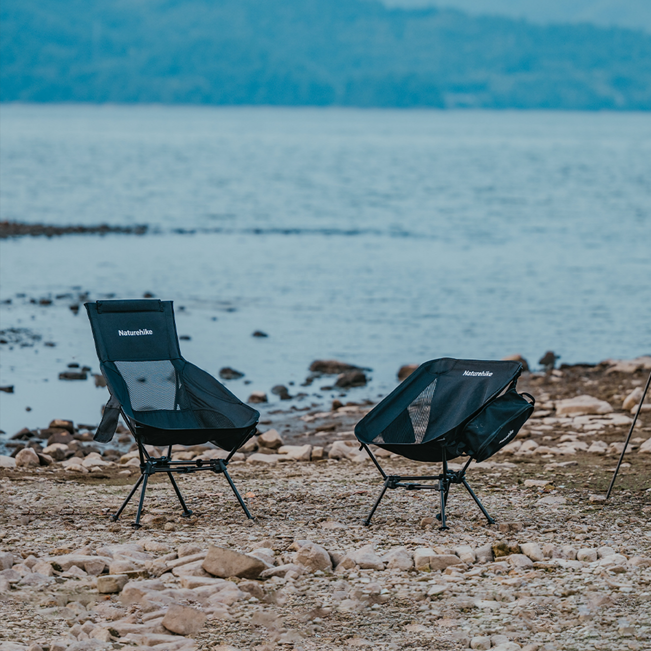 Naturehike CLAMSHELL Series Triangle Moon Chair Portable Ultralight Folding High Low Back Heavy Duty Outdoor Camping Hiking Foldable Chair Nature Hike