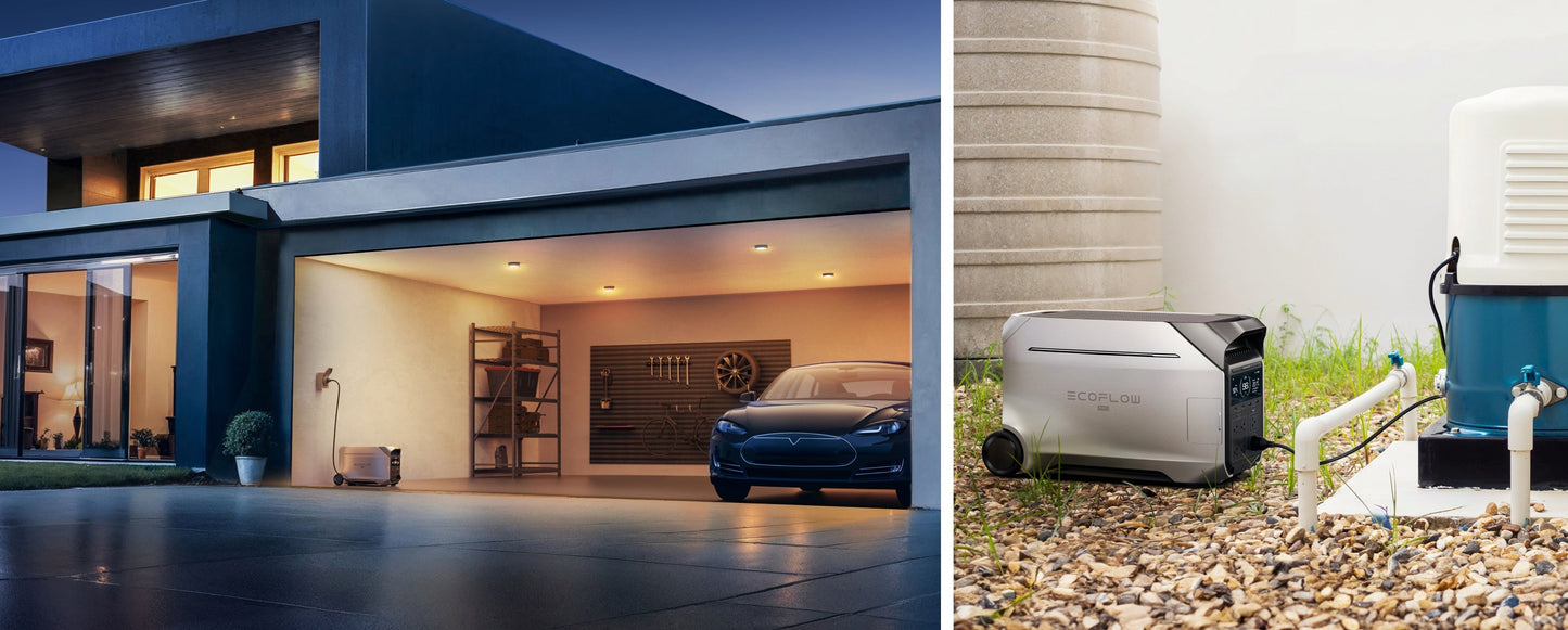 EcoFlow Delta Pro 3 Power Station Portable Home Battery Backup 220V Charging 80% In 1 Hour 4000W Up To 6000W With X-Boost Battery Backup Energy Storage