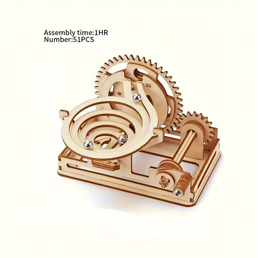 DIY Wooden Roller Coaster Model Kit- HMT24RR