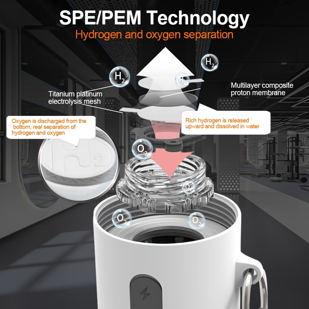 Hydrogen Water Bottle Dumbbell Style 15L-SOR3