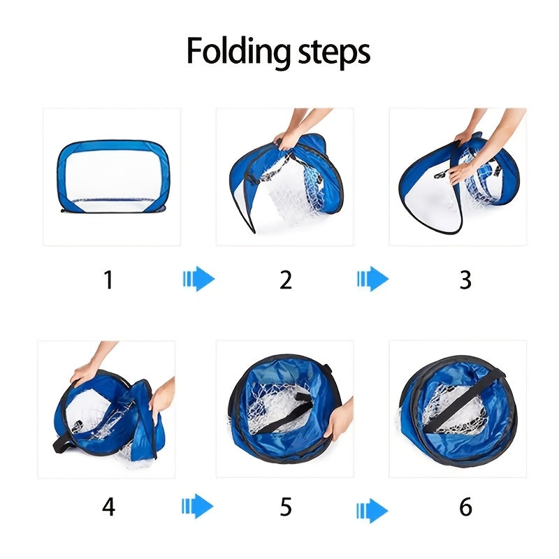 Portable 2-in-1 Folding Soccer Goal for Training & Matches TJR7B5D