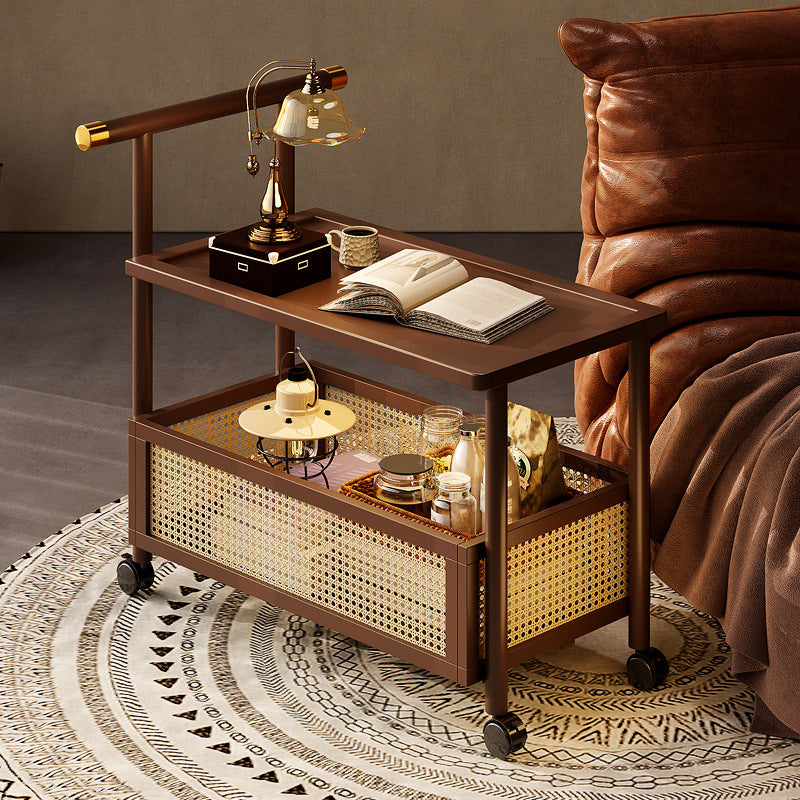 Modern Side Table with Golden Accents - CS02