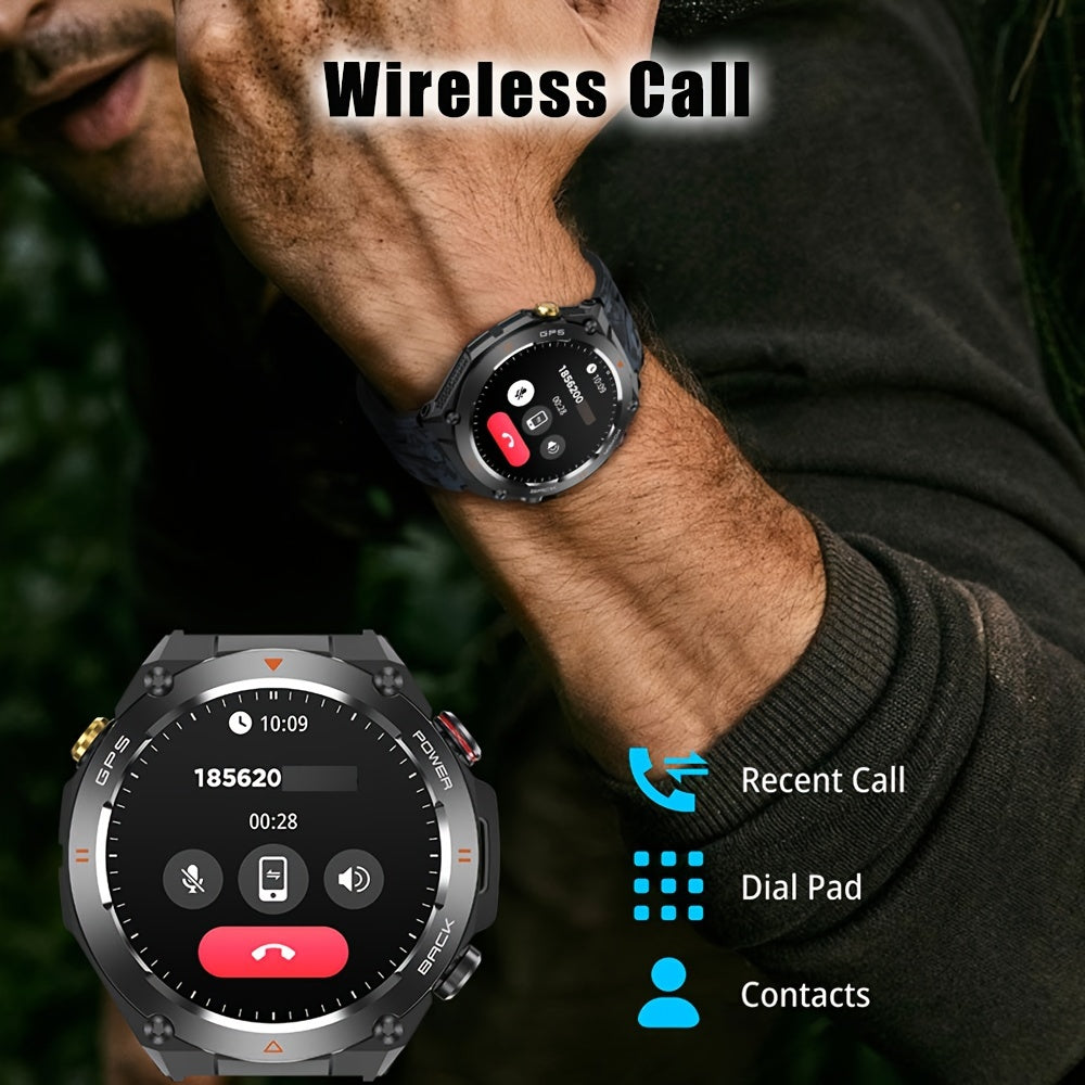 SENBONO Smart Watch with GPS, Sports Tracker, and Call Function TJR5M8G