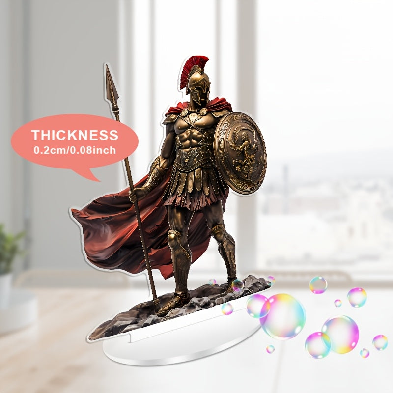 Spartan Warrior Acrylic Decor- HMT24SR