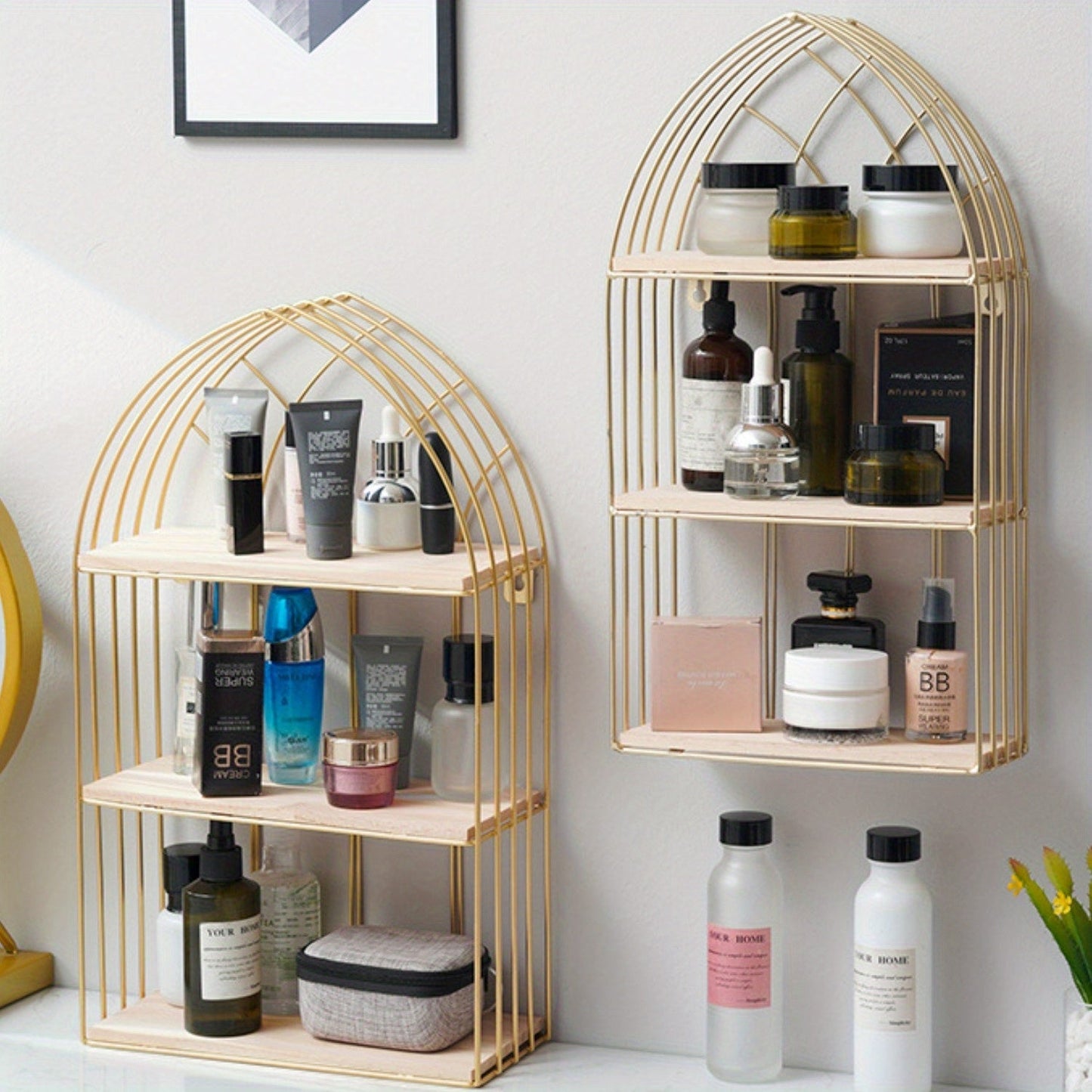 Golden Brooklyn Wall Shelf - IK0Y