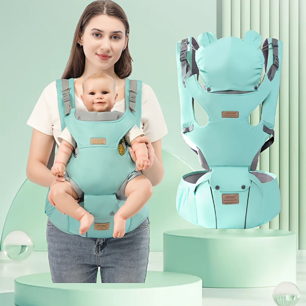 6in1 Ergonomic Baby Harness with Hip Seat Gray-TE1N