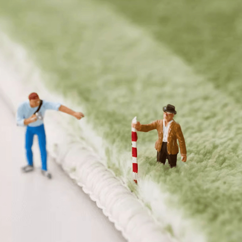 Soft Plush Green Monstera Leaf Area Mat - W3DB