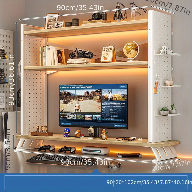 Desktop Organizer with Monitor Stand- HMT17DS