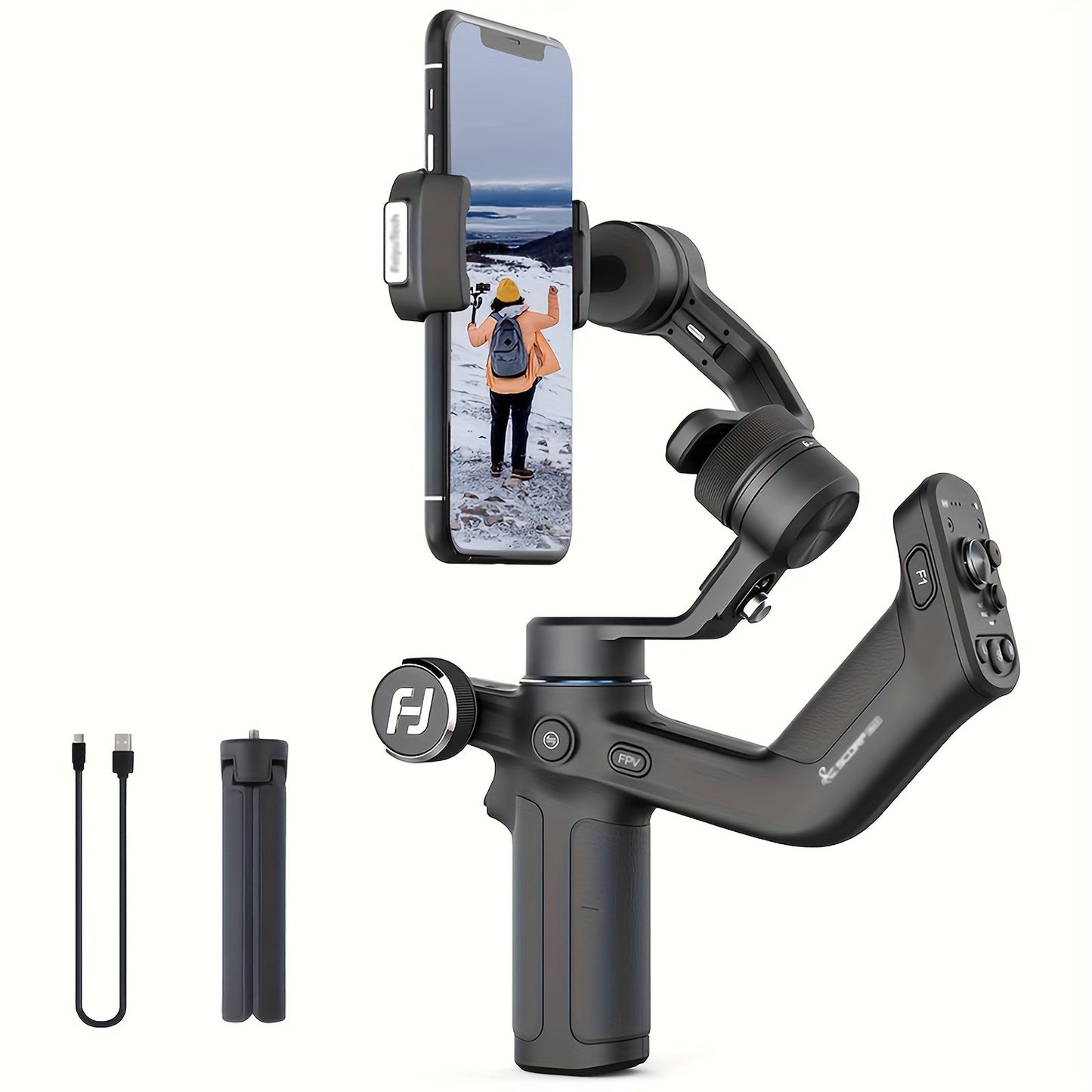 FeiyuTech SCORP Mini Smartphone Stabilizer with Zoom Knob TJR1B7K