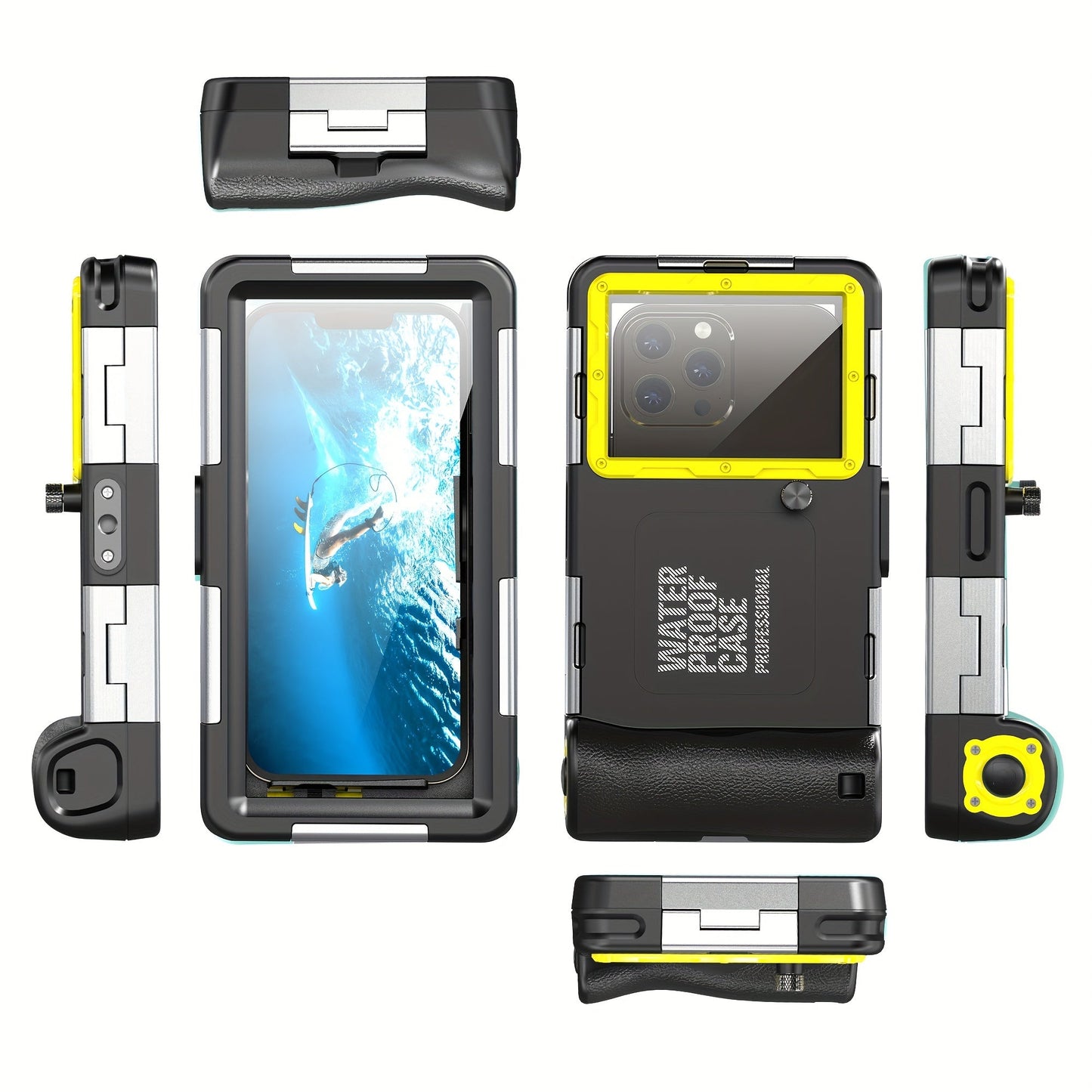 Durable 15m Waterproof Diving Phone Case with Lanyard-95OF