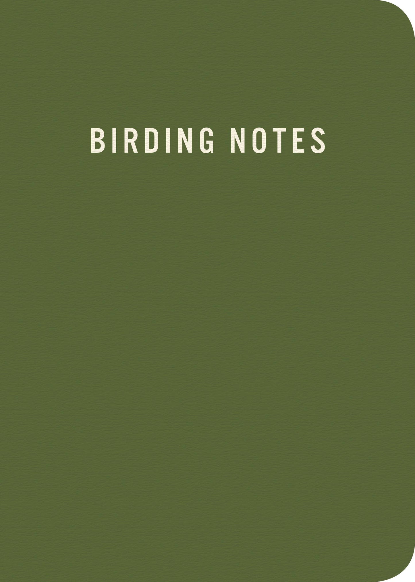 Mountaineers Books - Birding Notes