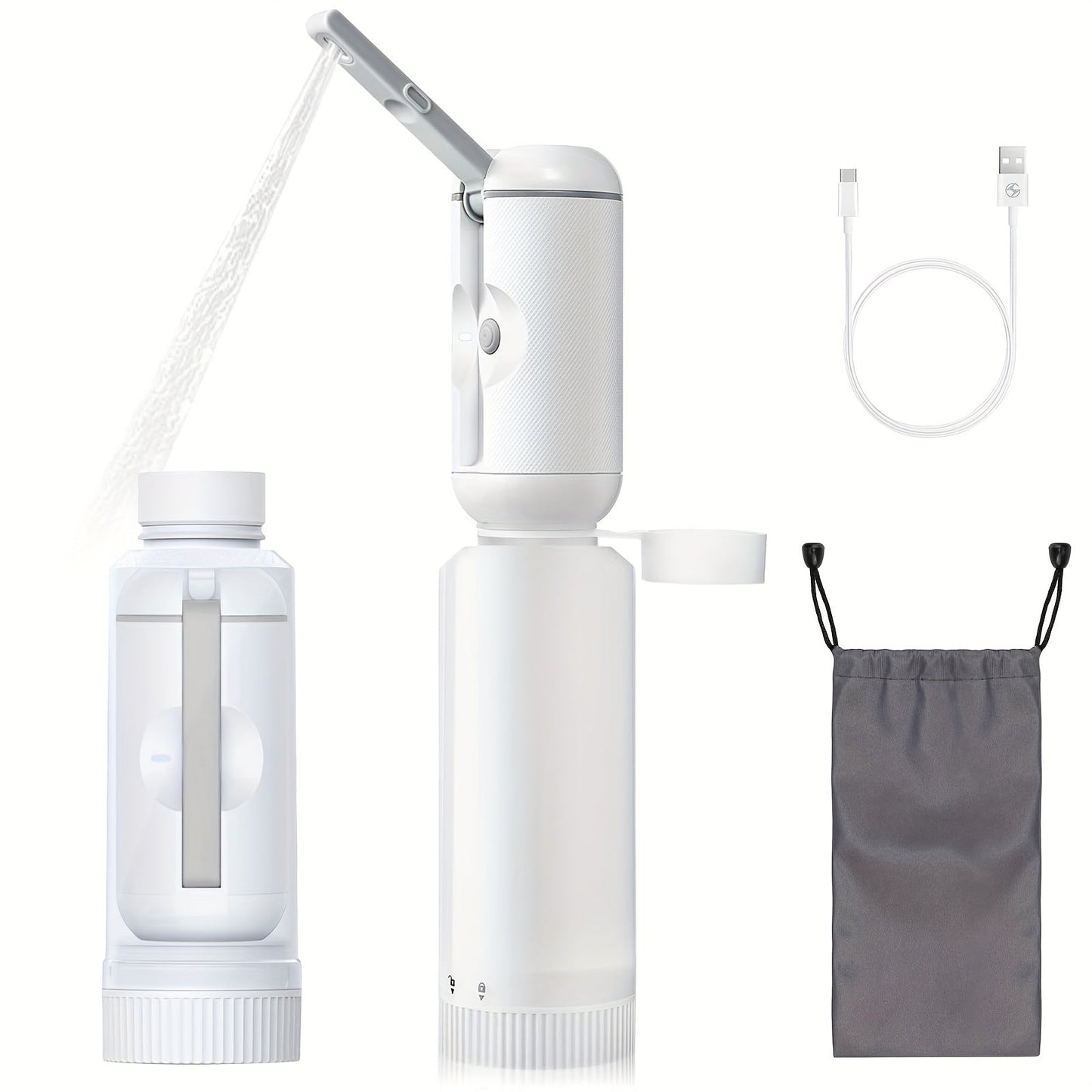 USB Rechargeable Portable Travel Bidet, Handheld Sprayer TJR4R6H