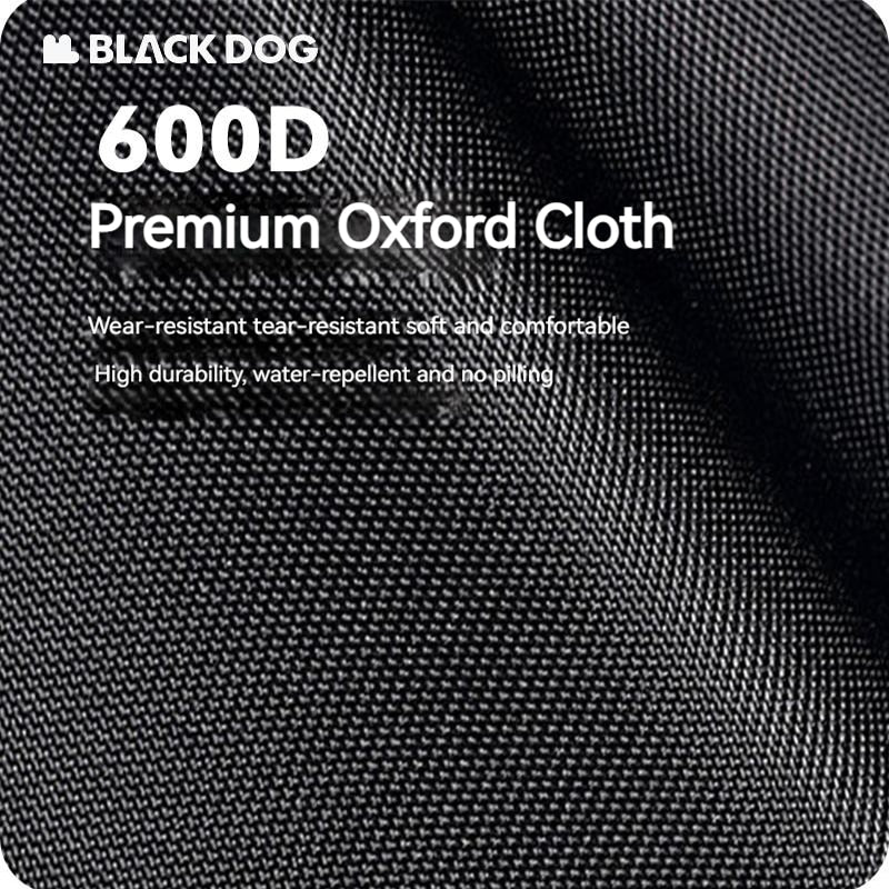 BLACKDOG Folding Kermit Chair Portable Lightweight Armchair Backrest Seat Load Bearing Up to 120kg 600D Oxford Cloth