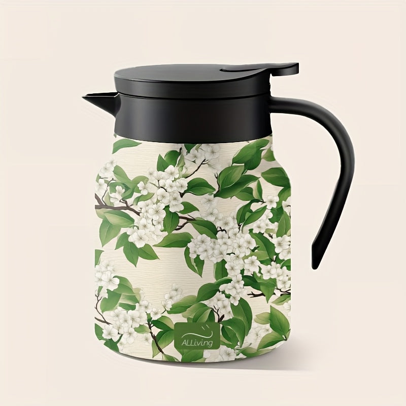 Stainless Steel Flower Tea Infuser Pot-7JYH