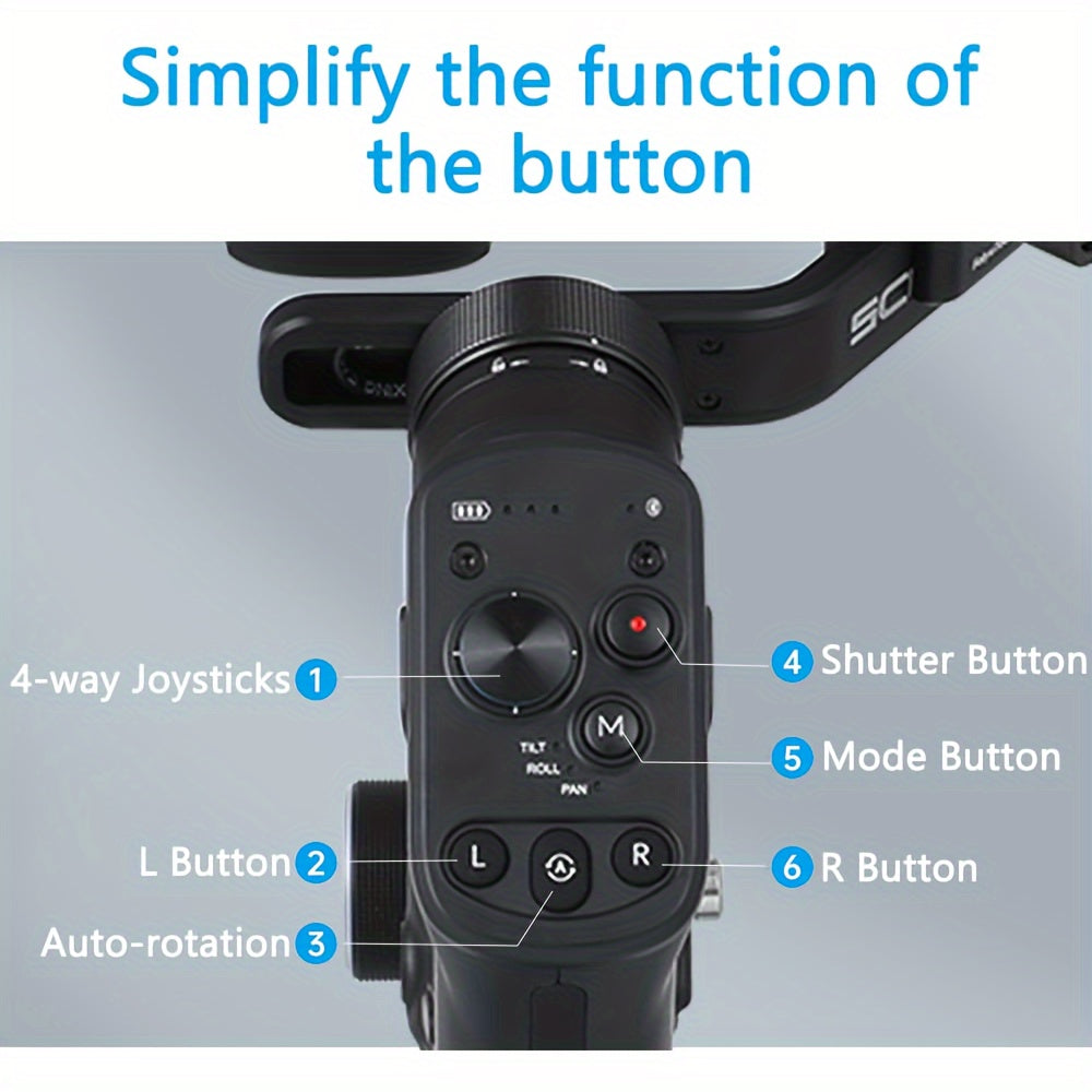 FeiyuTech SCORP Mini Smartphone Stabilizer with Zoom Knob TJR1B7K