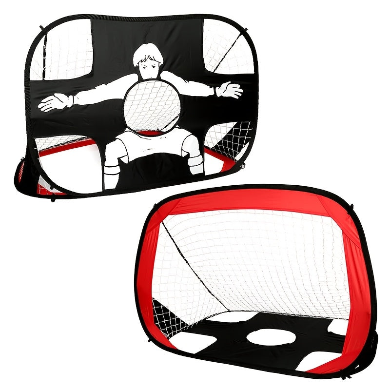 Portable 2-in-1 Folding Soccer Goal for Training & Matches TJR7B5D