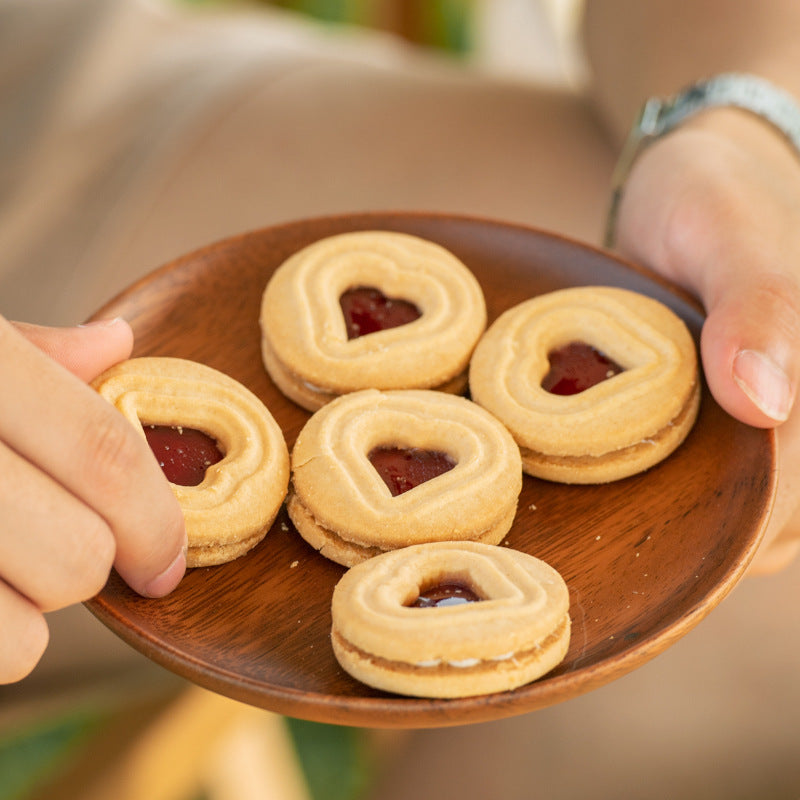 Naturehike Solid Wood Dish Plate Outdoor Camping Plate Wooden Round Pan Fruit Dishes Saucer Tea Tray Dessert Dinner Plate Food Container Tableware