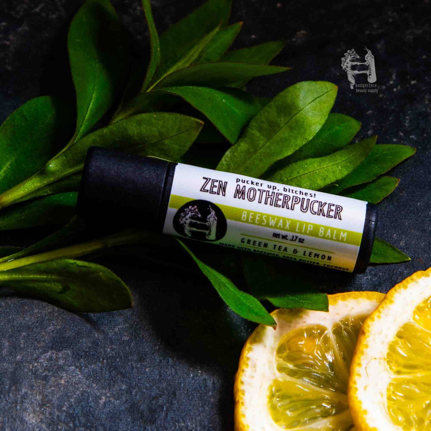 Badgerface Eco Friendly Lip Balm