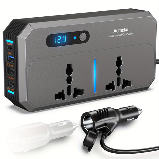 200W Car Power Inverter with PD Charging-XYZD