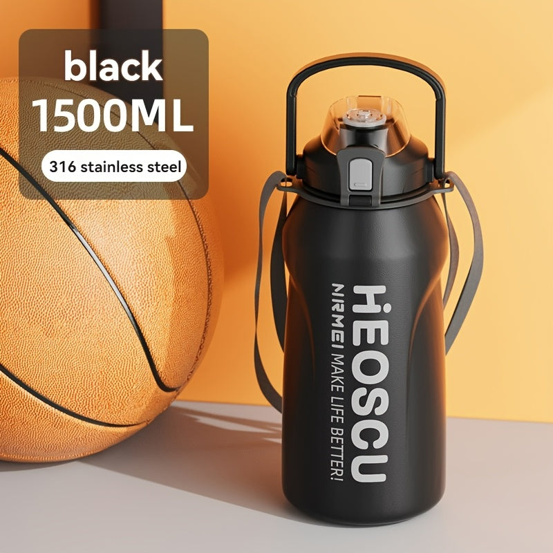 Stainless Steel Insulated Water Bottle, 24hr Heat & 48hr Cold TJR1W2B