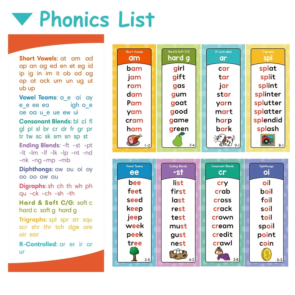 LACHILLY Phonics Flashcards- HMT16PC