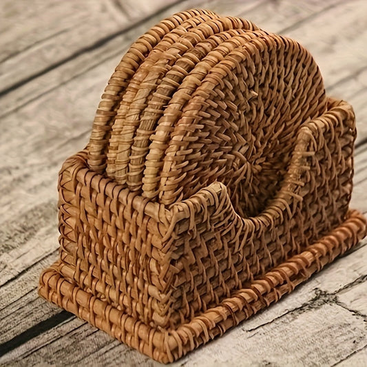 Handmade Rattan Coasters - H3NJ