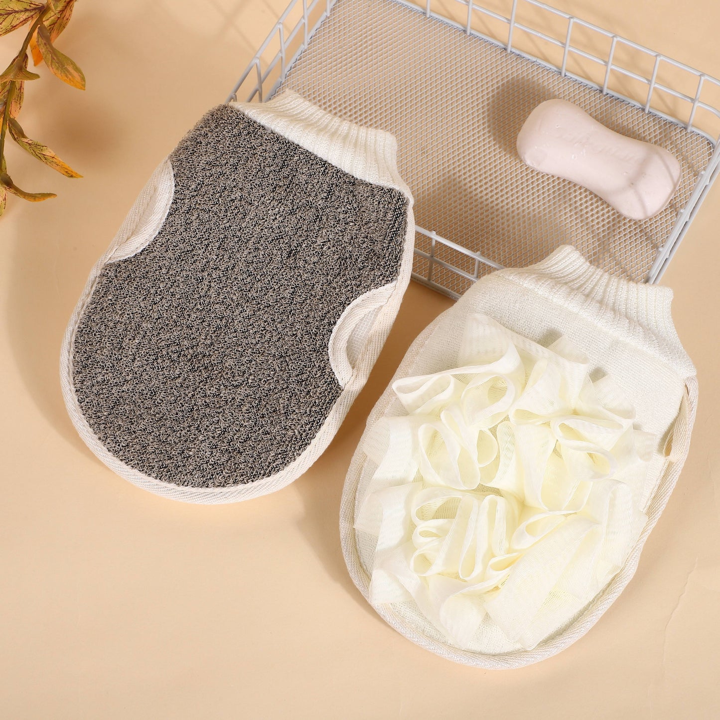 Dual-Sided Exfoliating Mitt - S3EN