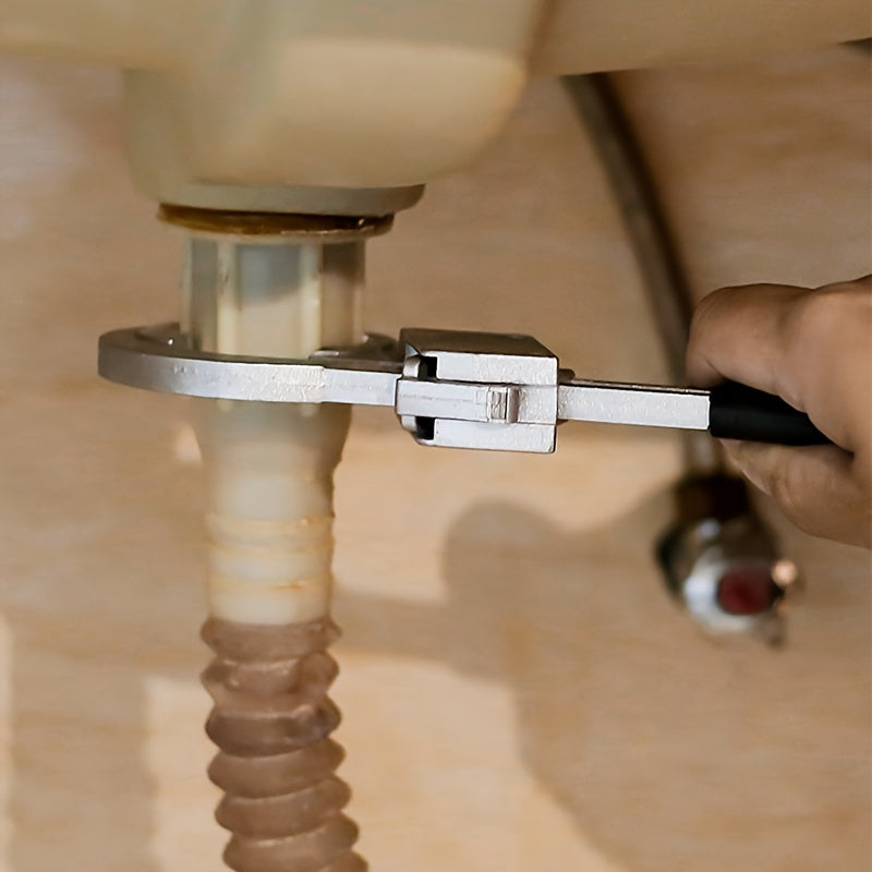 Adjustable Universal Double-Ended Wrench, Open-End Spanner TJR3T7N