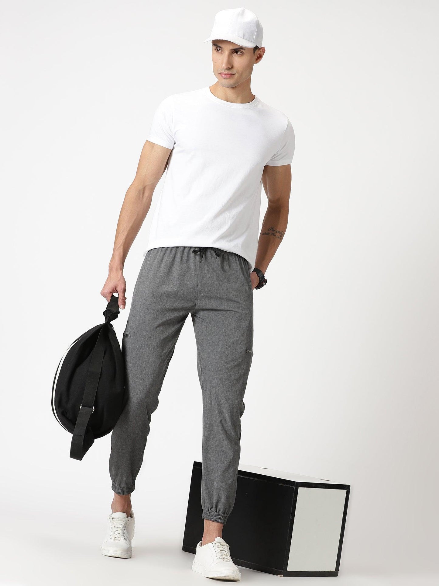 Denim Travel Joggers