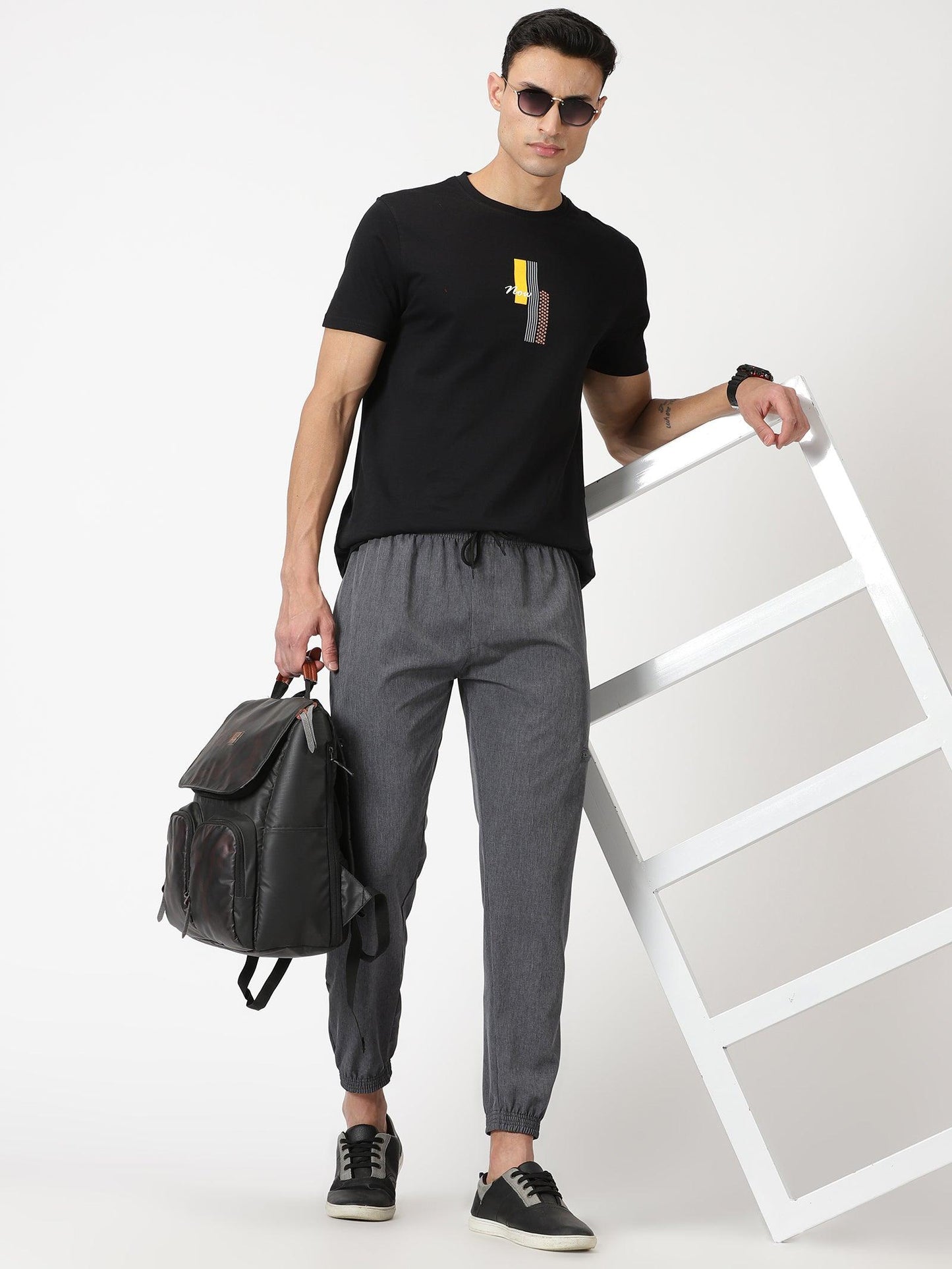 Denim Travel Joggers