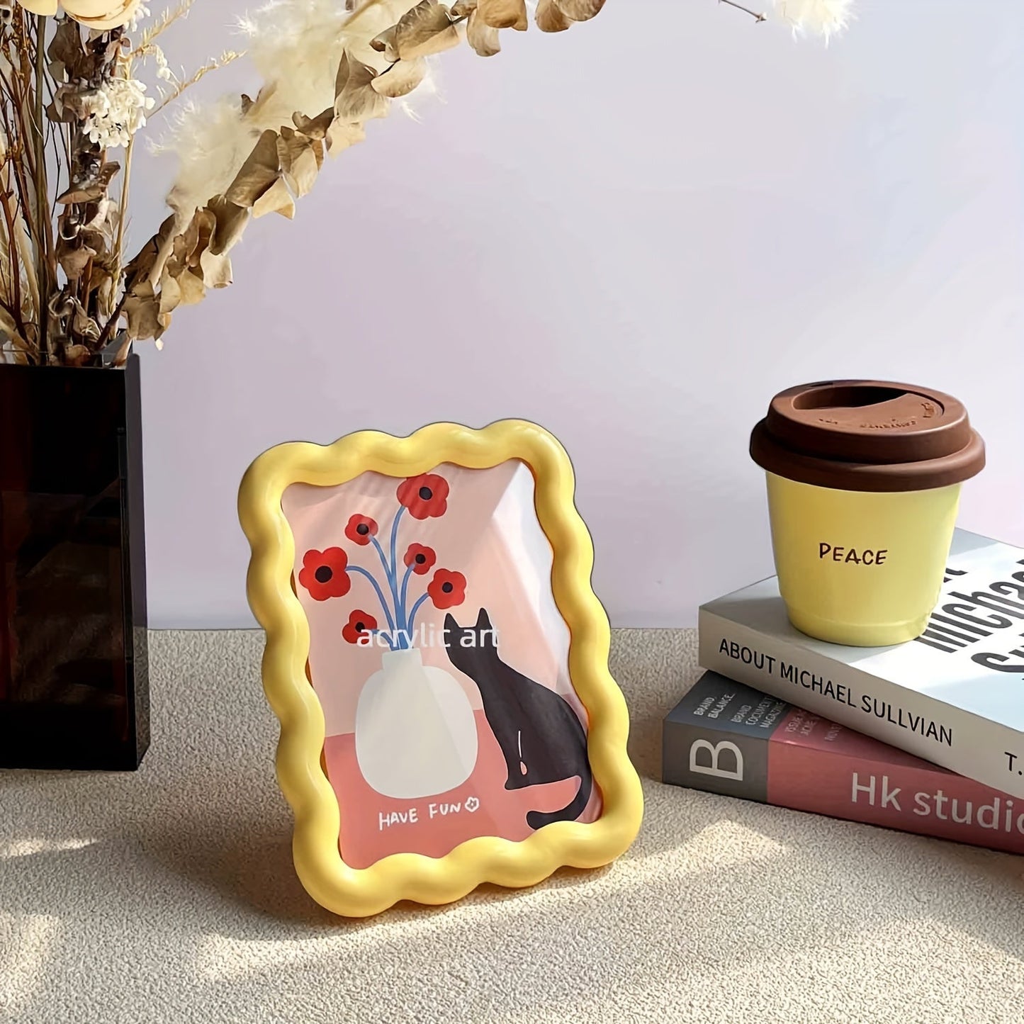 Milk Yellow Cute Decorative Photo Frame - DGU9