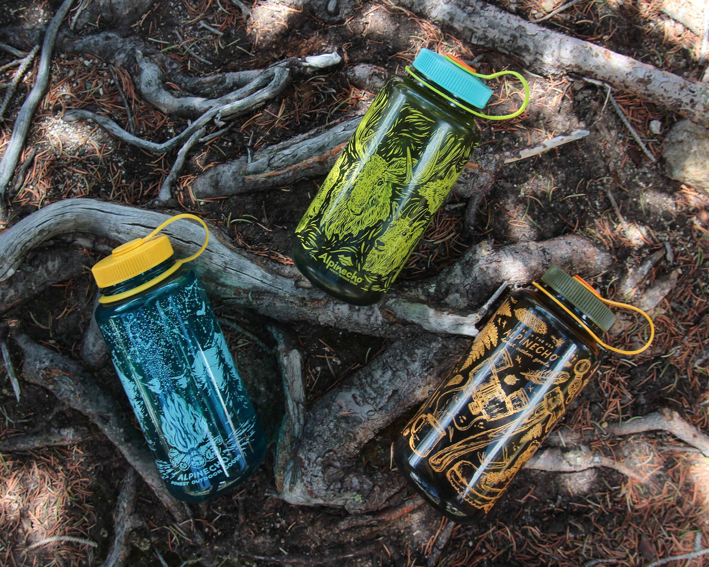 Alpinecho - Gone Camping Nalgene