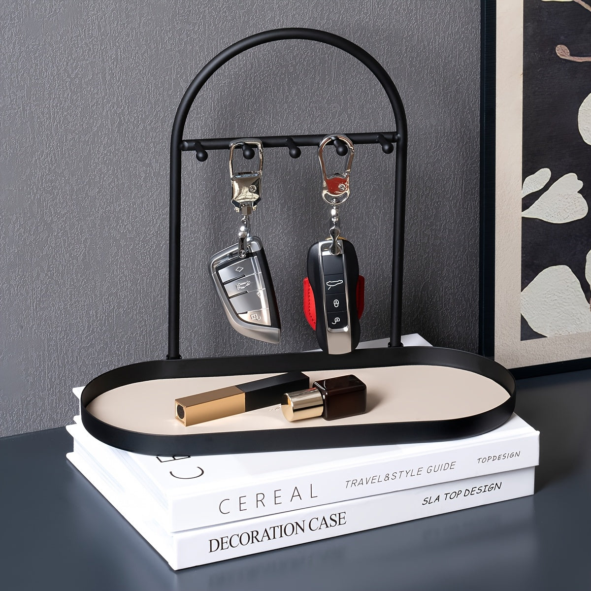 Oval Jewelry Key Holder- HMT24OJ